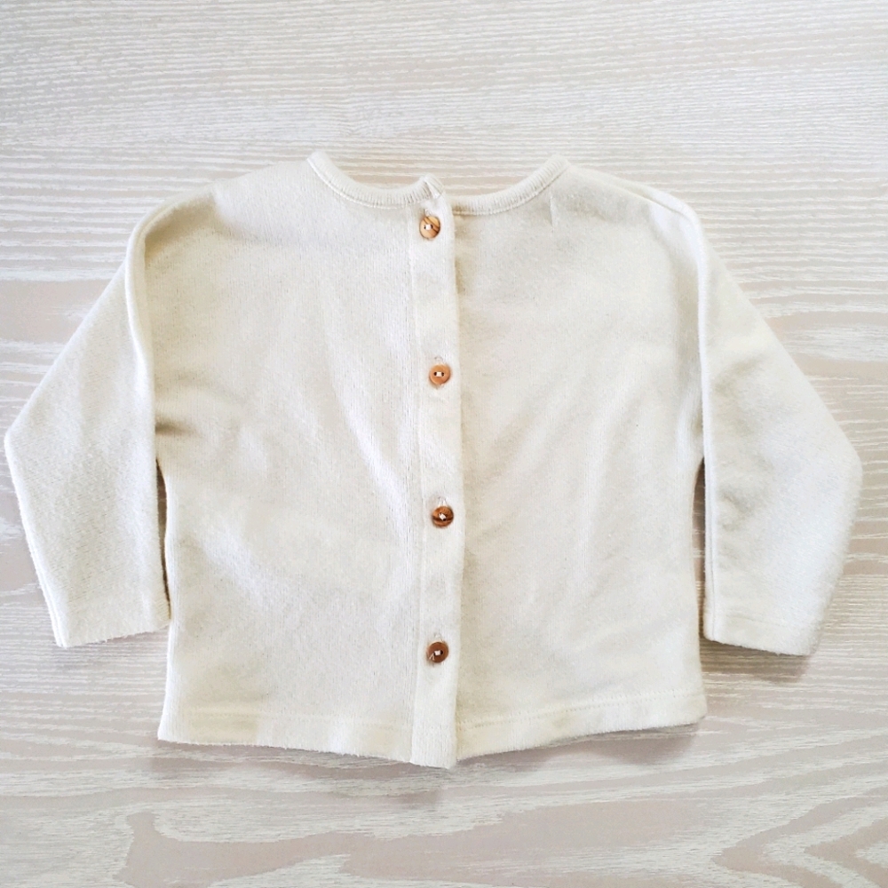 Zara cardigan with wooden buttons